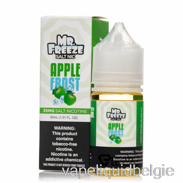 Vape België Apple Frost - Mr Freeze Salts - 30ml 35mg